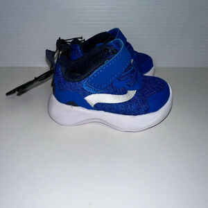 Baby Boys Athletic Works Blue White Sneakers Size 2 Months NEW NWT 3 Months